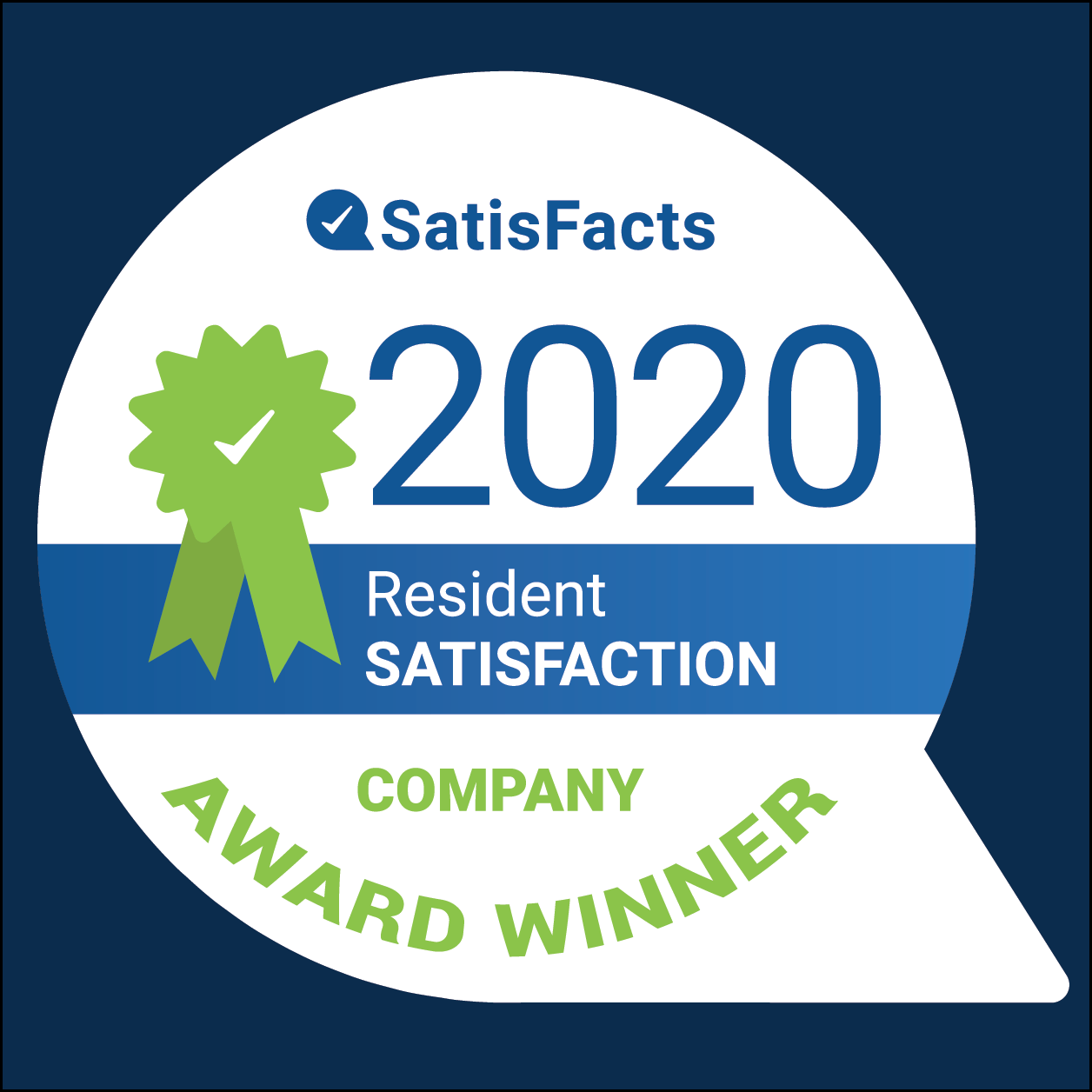 Satisfacts Resident Award